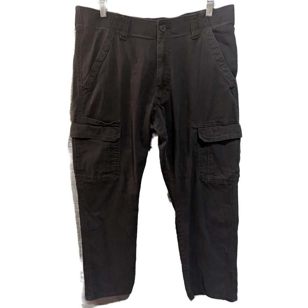 Wrangler ATG 34x30 Chino Cargo Pants Flex Waist Stretchy
